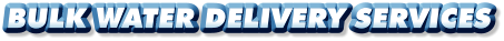 bulk water delivery, bulk water delivery service, bulk treated water, h20 delivery, h20 delivery service, Orlando, Ocala, Tampa, Central Florida,  Florida